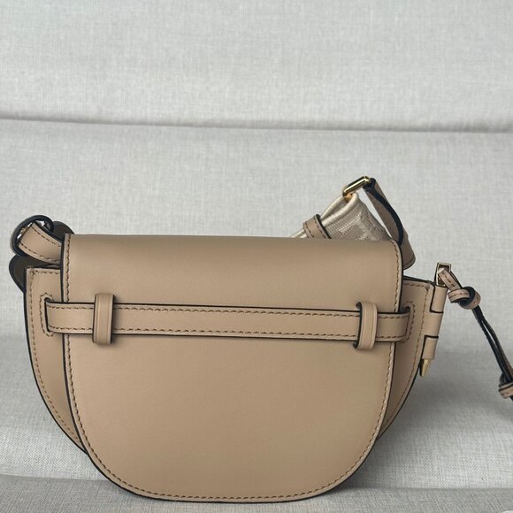 Loewe Gate Dual mini bag in calfskin and jacquard - Picture 3 of 9
